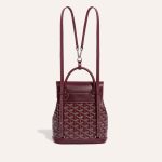 Goyard Alpin Mini Backpack Burgundy - Image 3